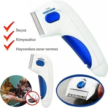 Flea Doctor Kedi Ve Köpekler İçin Pilli Pire Tarağı Flea Doctor Kedi Ve Köpekler İçin Pilli Pire Tarağı