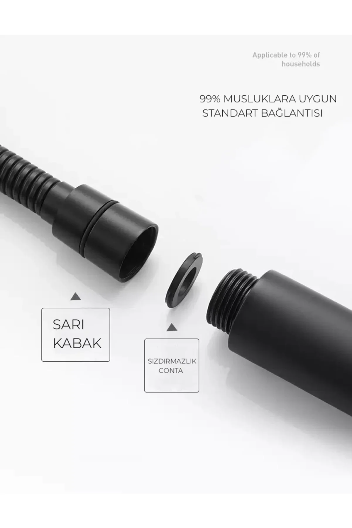 Fleko Ms03 Duş Hortum Filex 1,4cm Fleko Ms03 Duş Hortum Filex 1,4cm