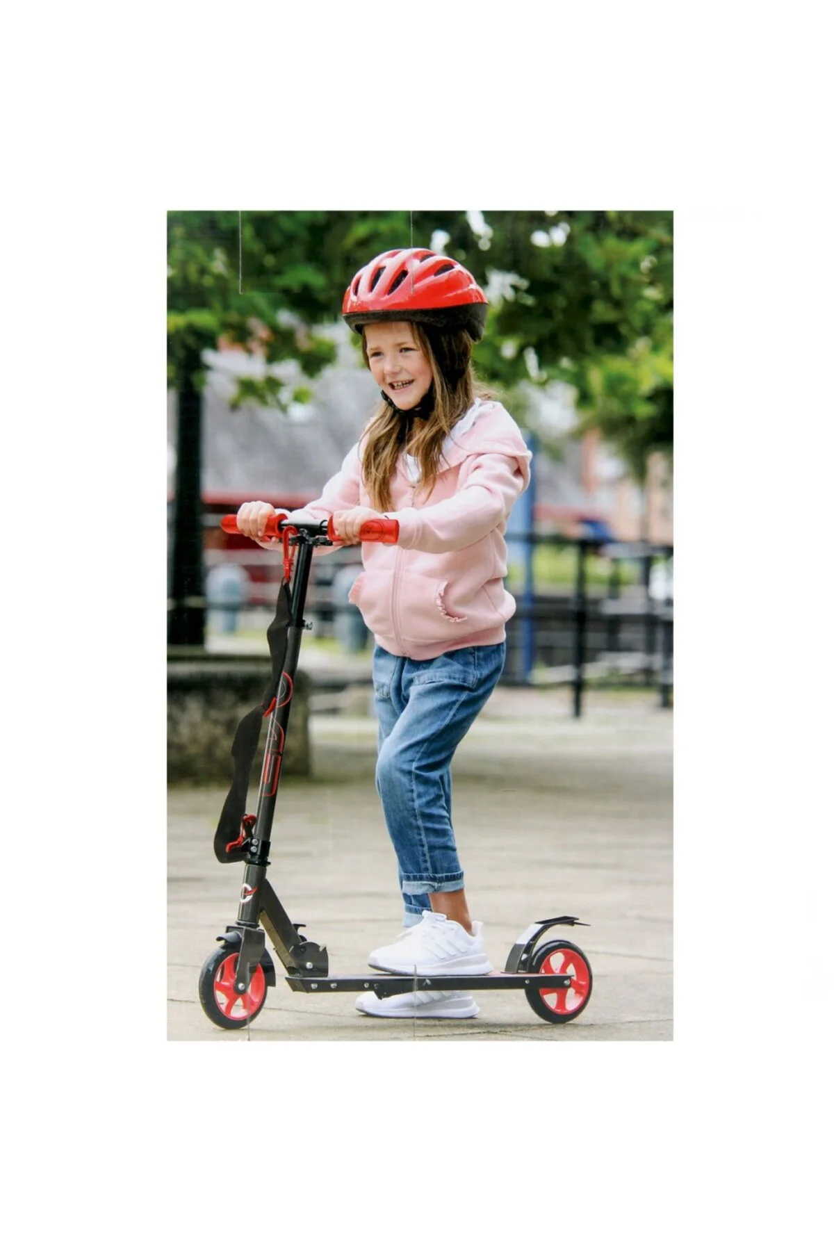 Flexi 2 Tekerlekli Scooter Kırmızı