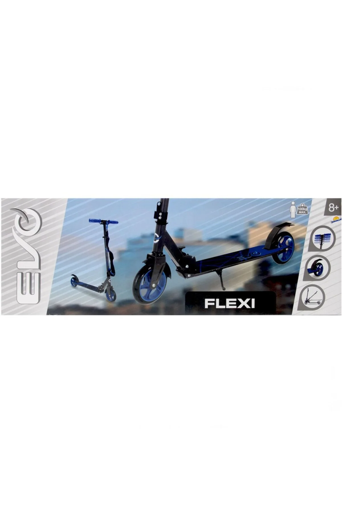 Flexi 2 Tekerlekli Scooter Mavi