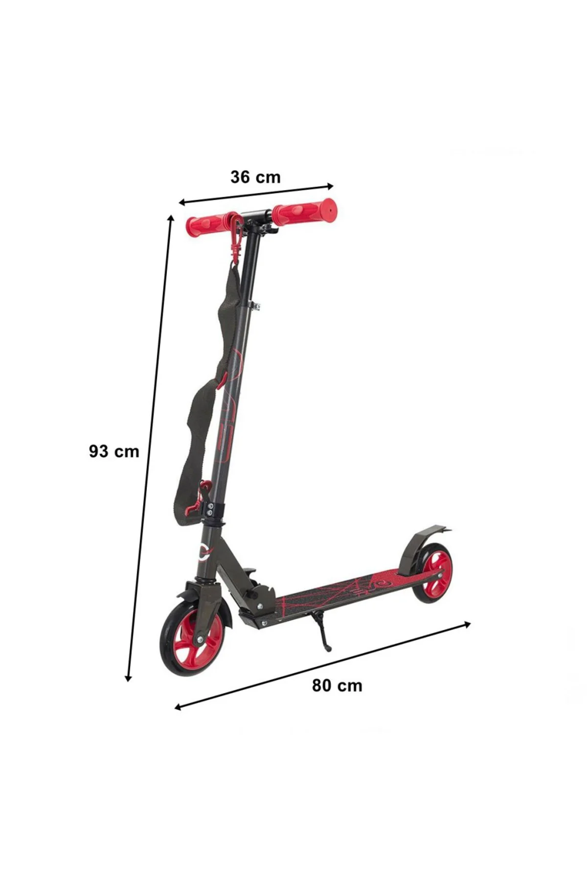 Flexi 2 Tekerlekli Scooter Kırmızı