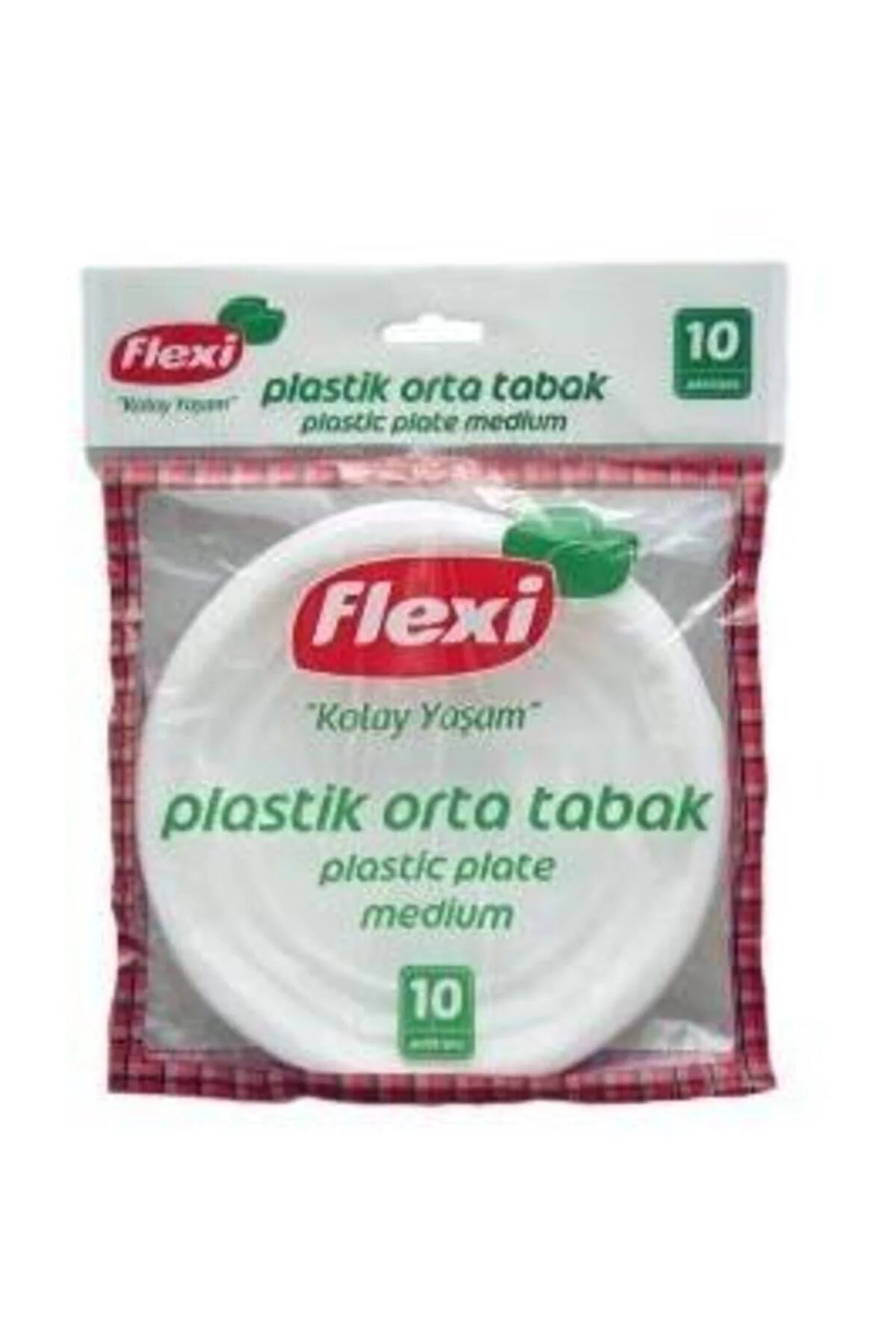 Flexı Plastık Orta Tabak 10 Lu
