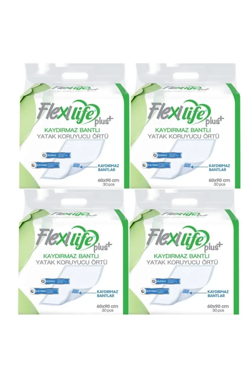 Flexilife Hasta Altı Bezi Kaydırmaz Bantlı Yatak Koruyucu Örtü 60