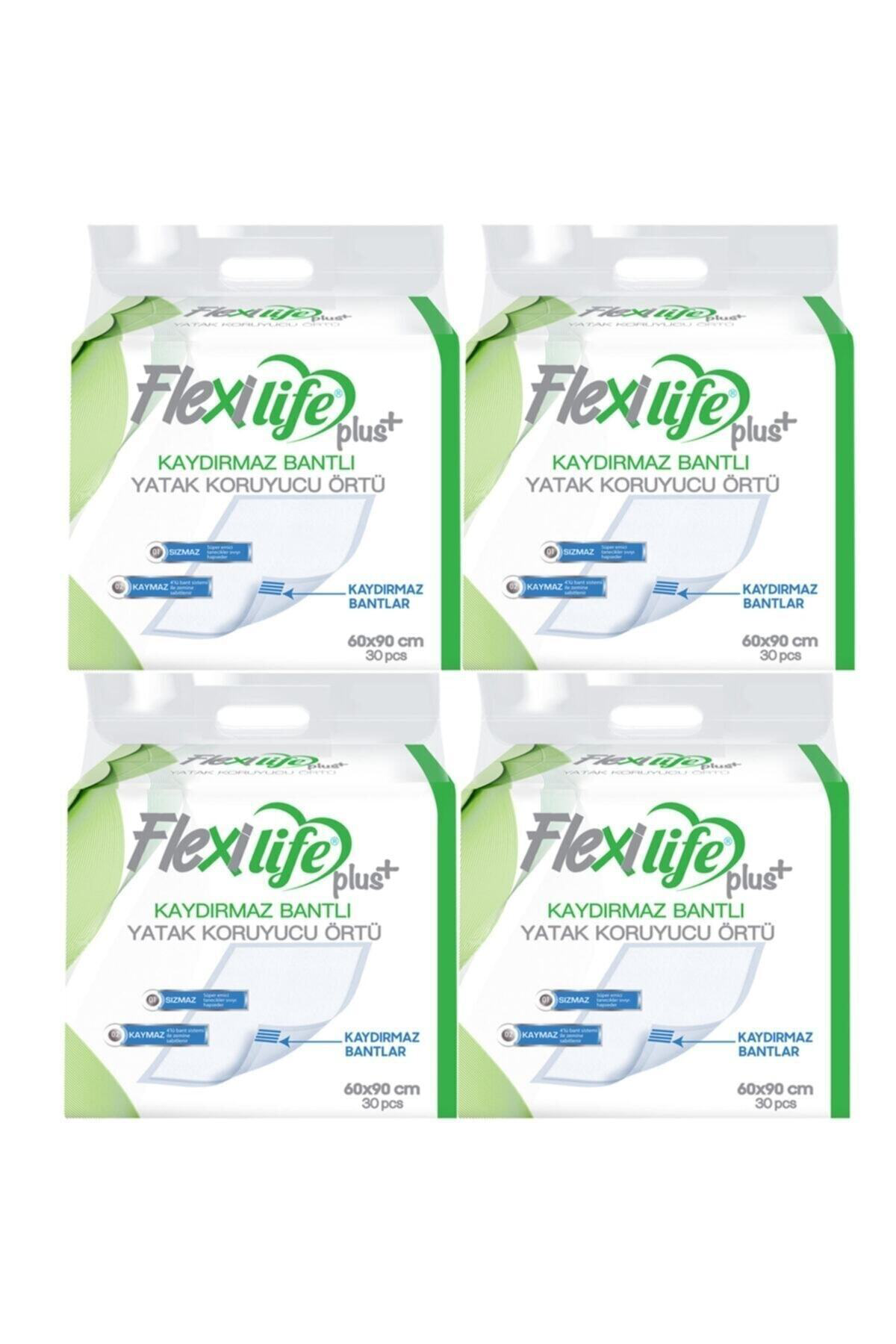 Flexilife Hasta Altı Bezi Kaydırmaz Bantlı Yatak Koruyucu Örtü 60