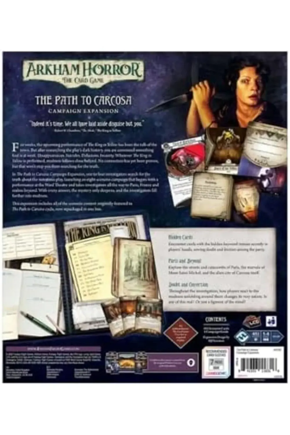 Flight Games Arkham Horror The Card Game The Path to Carcosa Expa