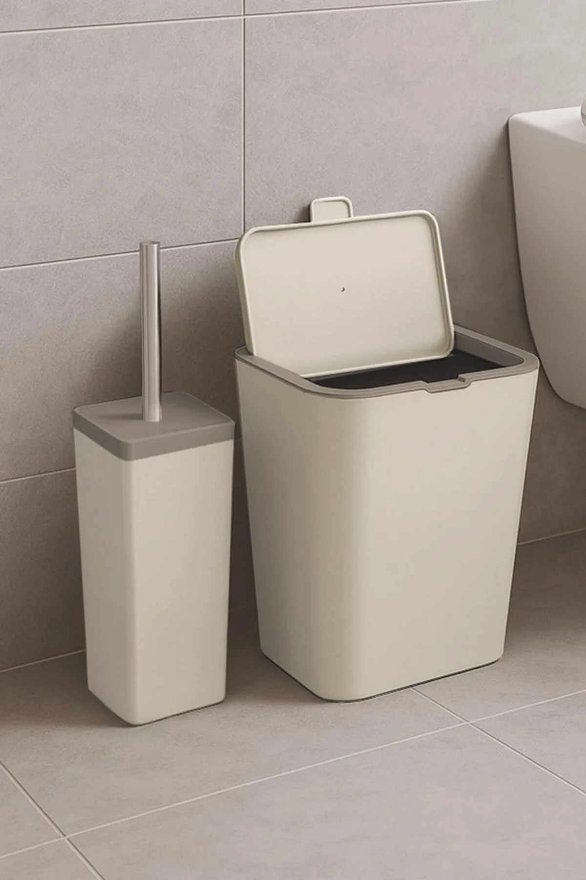 FLİP 2'Lİ BANYO SETİ - BEJ