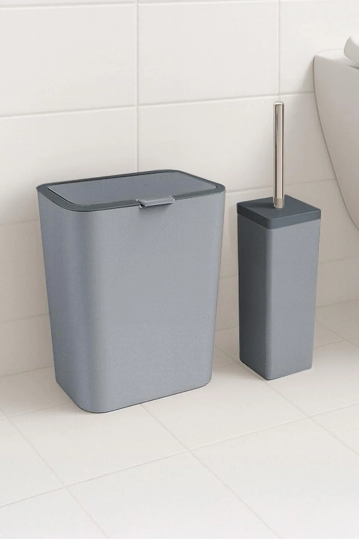 FLİP 2'Lİ BANYO SETİ - GRİ FLİP 2'Lİ BANYO SETİ - GRİ