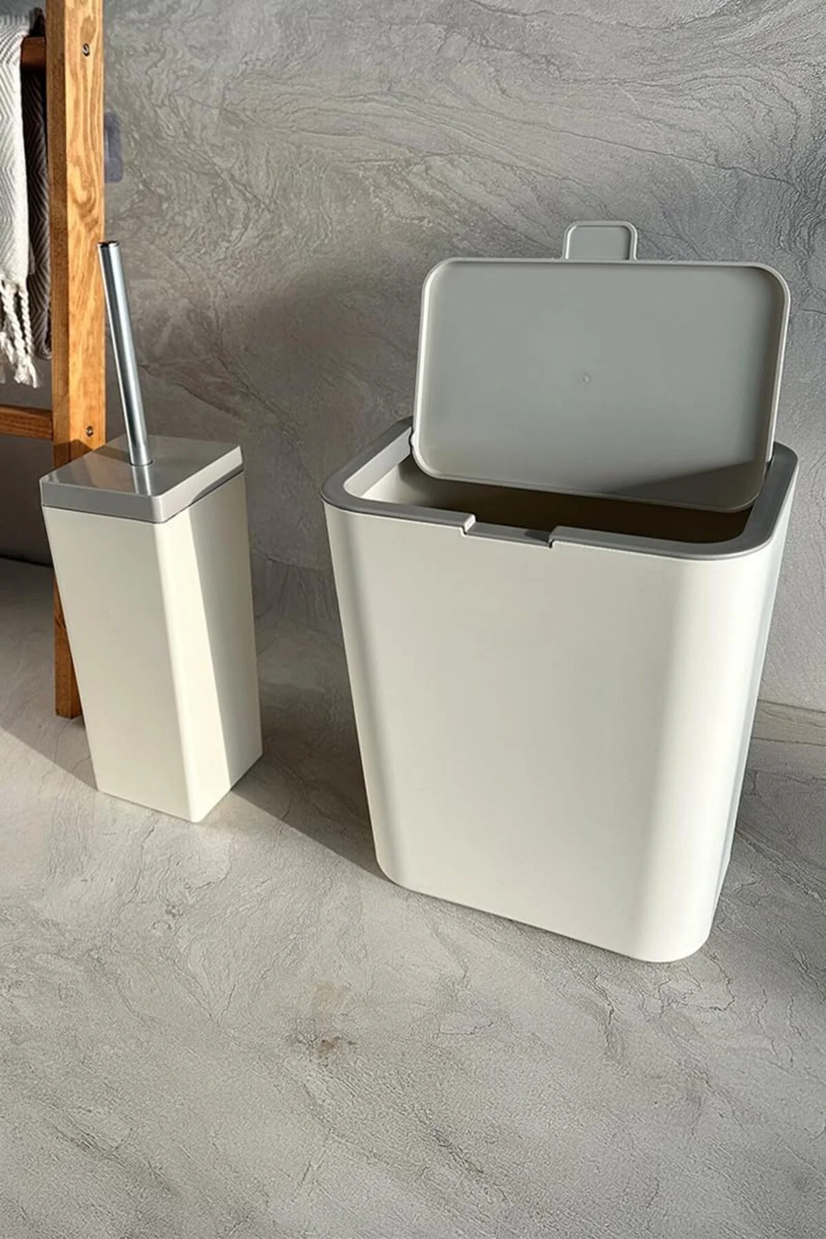 FLİP 2'Lİ BANYO SETİ - BEJ