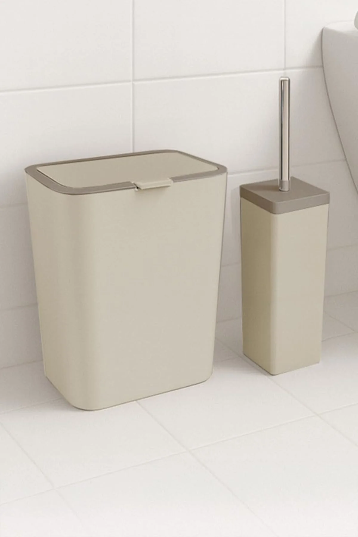 FLİP 2'Lİ BANYO SETİ - BEJ