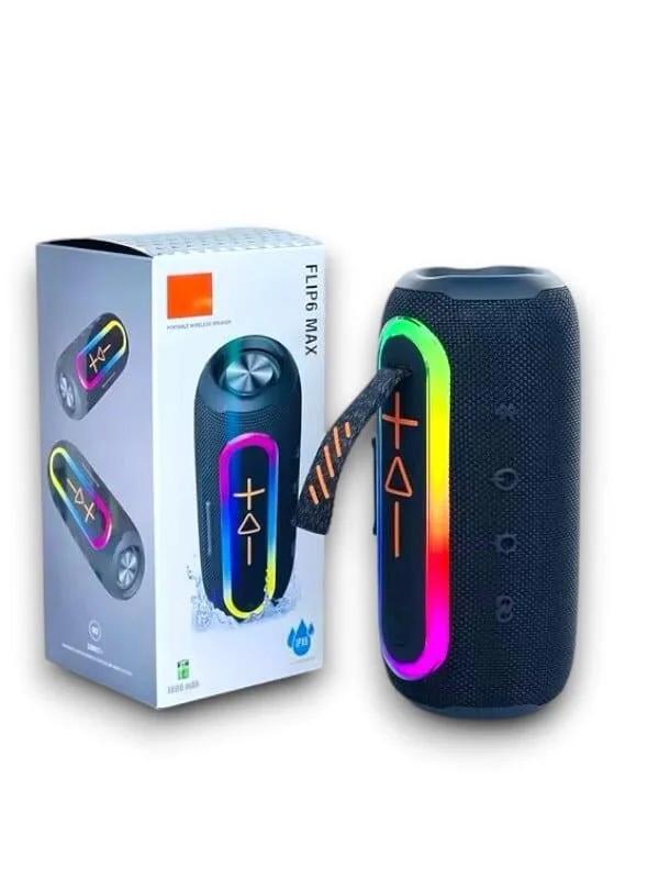 Flip 6 Max Bluetooth Hoparlör - Su Geçirmez Kablosuz Hoparlör