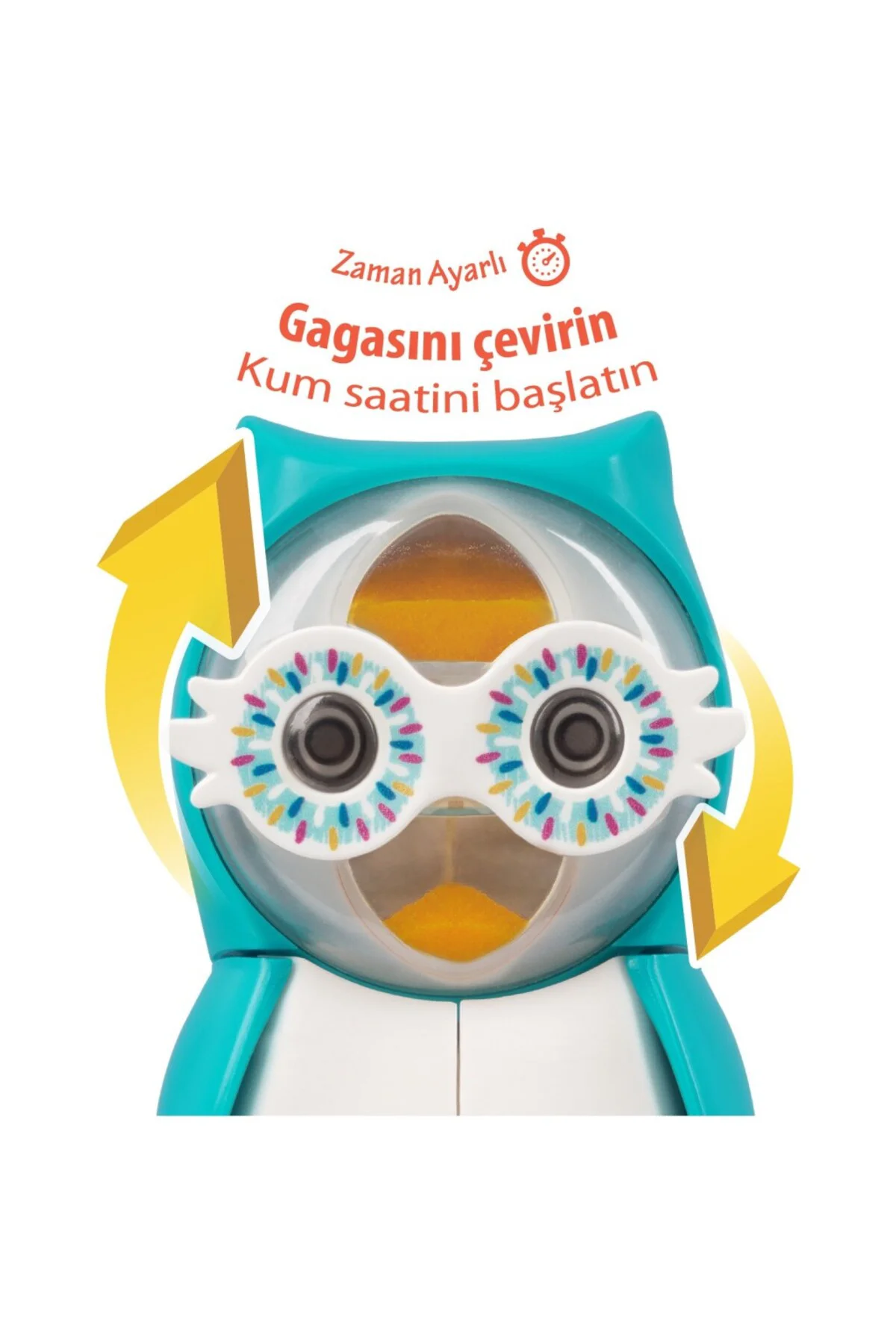 Flipper Hijyenik Saklama Kabı + Kum Saati