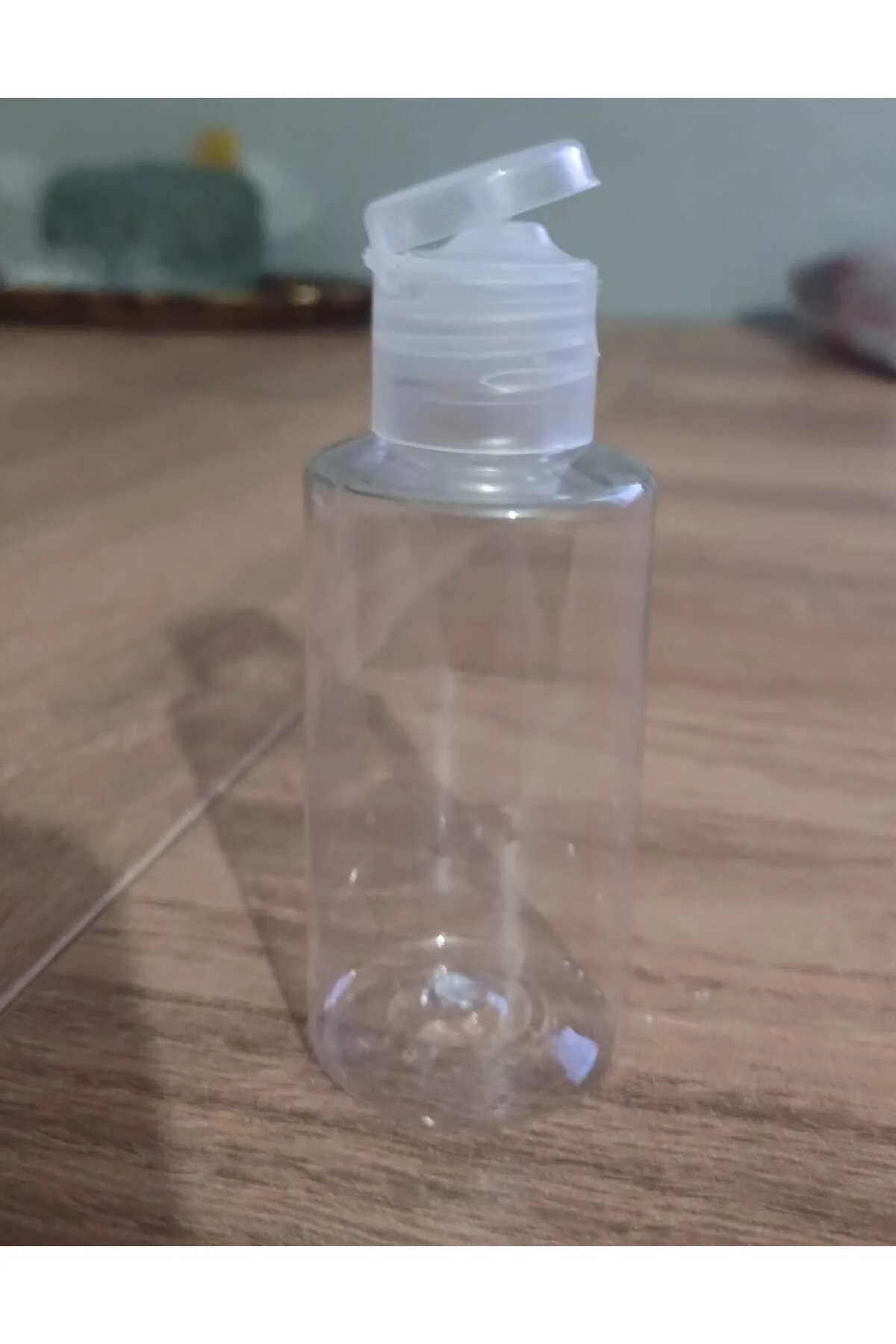 FLİPTOP KAPAKLI BOŞ PLASTİK 50 ML ŞİŞE. KOLONYA ŞİŞESİ.DAMLATMA K