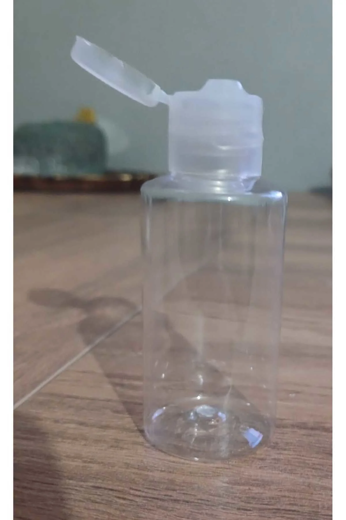 FLİPTOP KAPAKLI BOŞ PLASTİK 50 ML ŞİŞE. KOLONYA ŞİŞESİ.DAMLATMA K