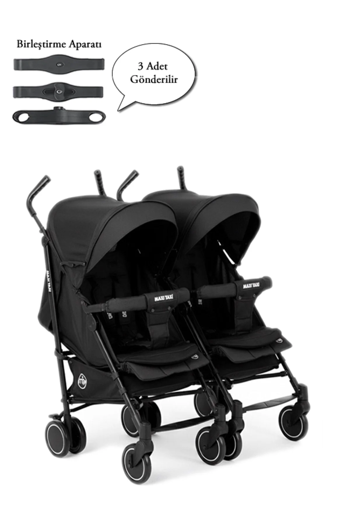 Floki Duo İkiz Baston Bebek Arabası