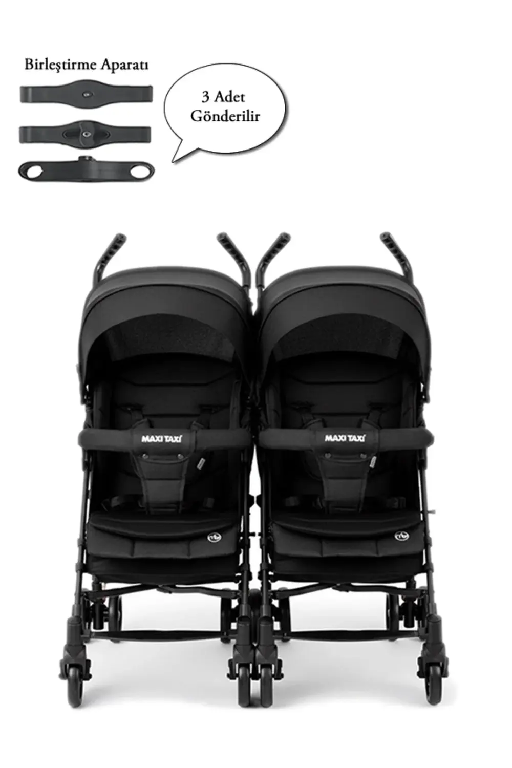 Floki Duo İkiz Baston Bebek Arabası