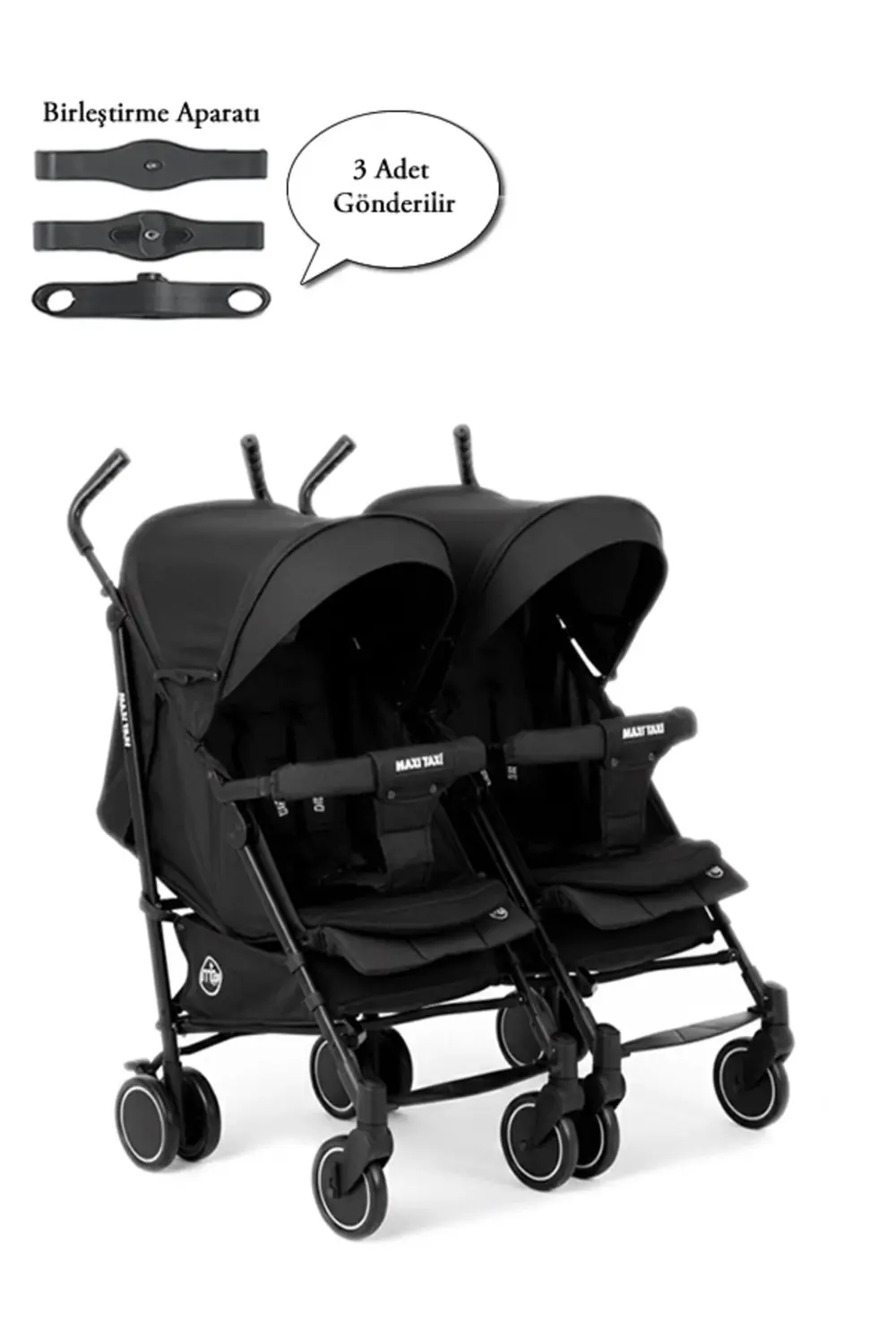 Floki Duo İkiz Baston Bebek Arabası