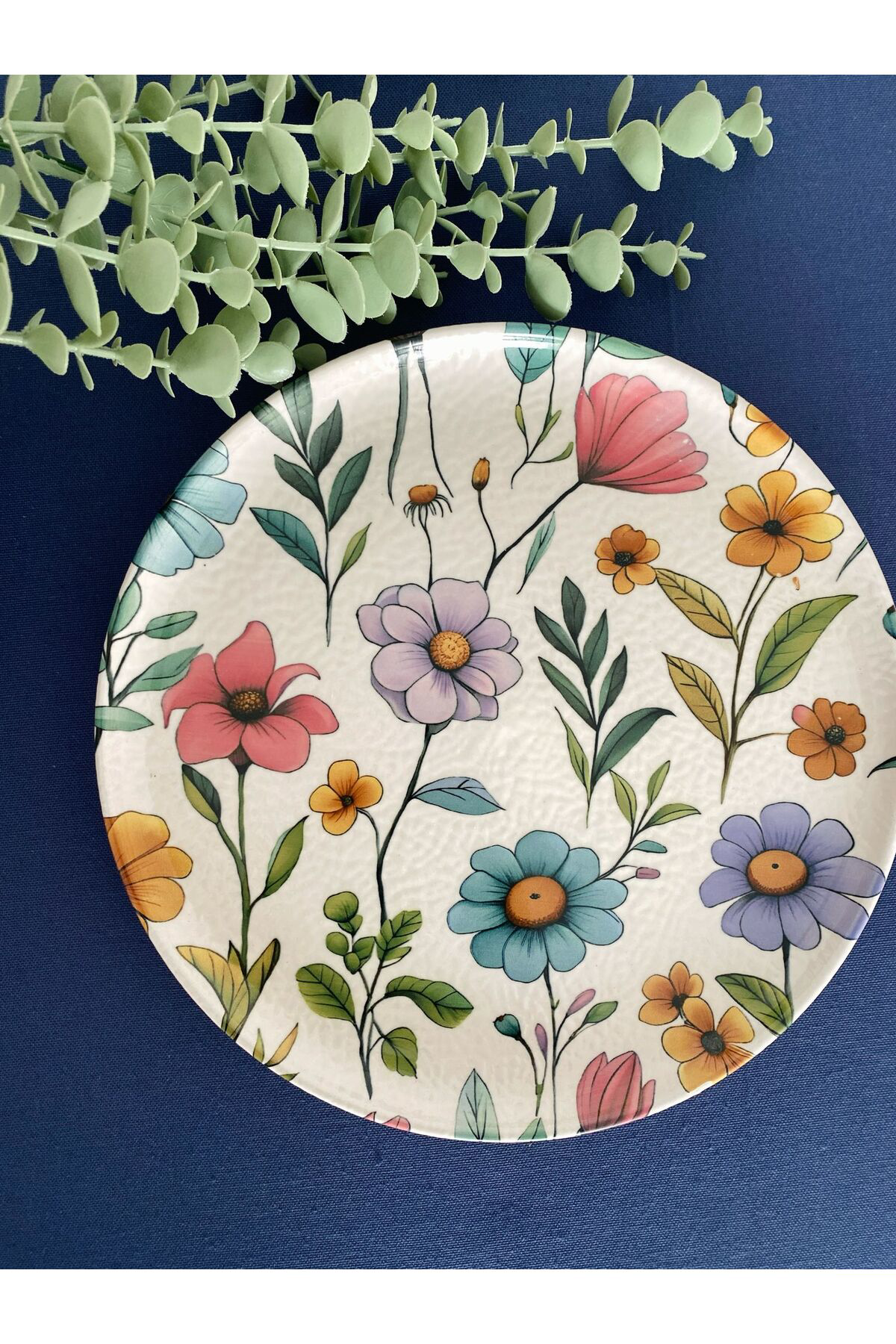 Flora 25 cm Büyük servis tabağı