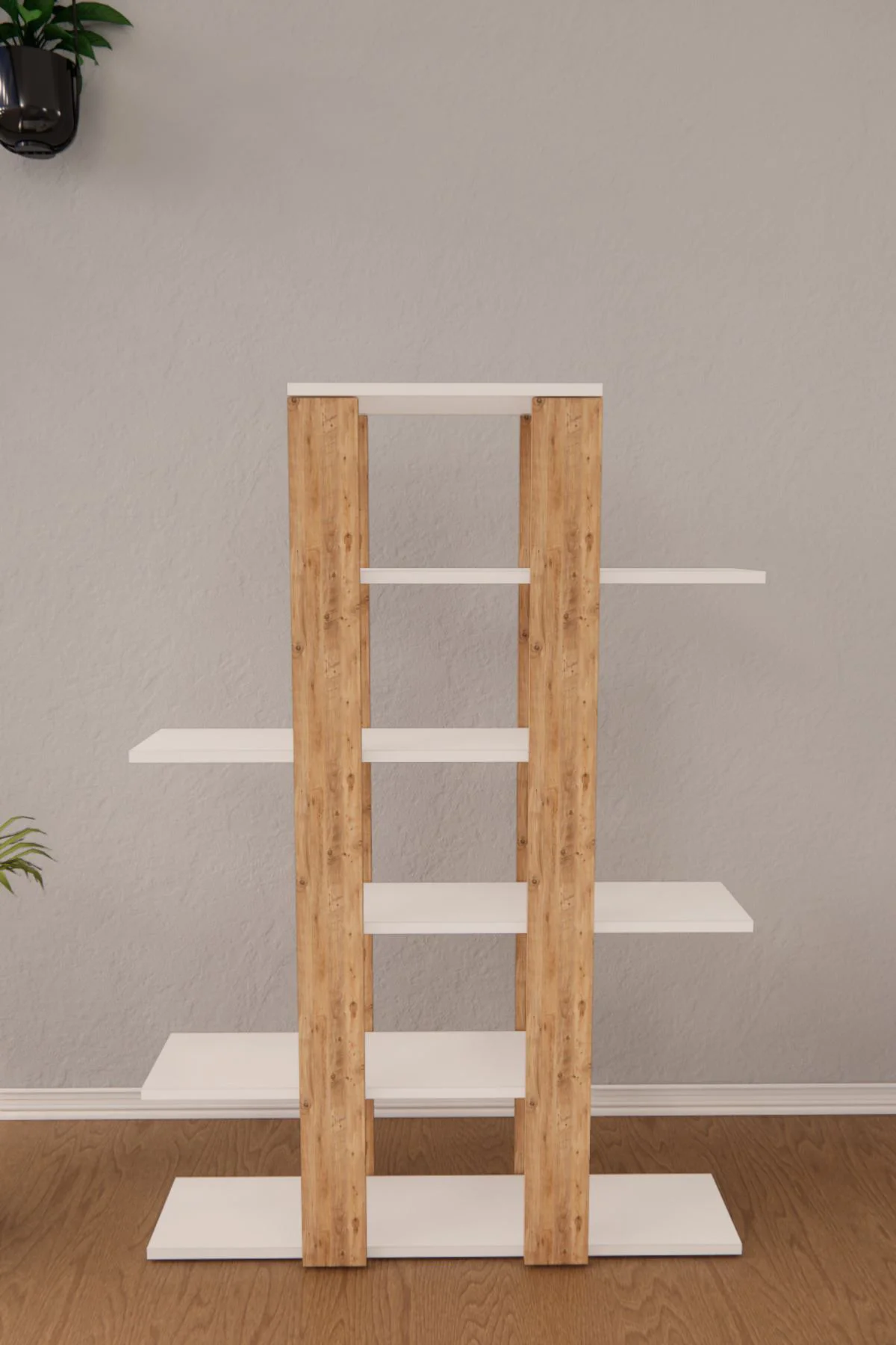 Flora Saksı Standı Saksılık Dekoratif Çiçeklik Rafı Dekoratif Boy