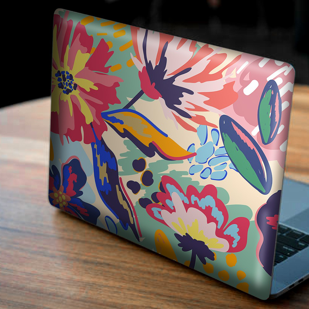 Artikel Floral Desen Notebook Sticker, Laptop Sticker,Hp Sticker, Asus St