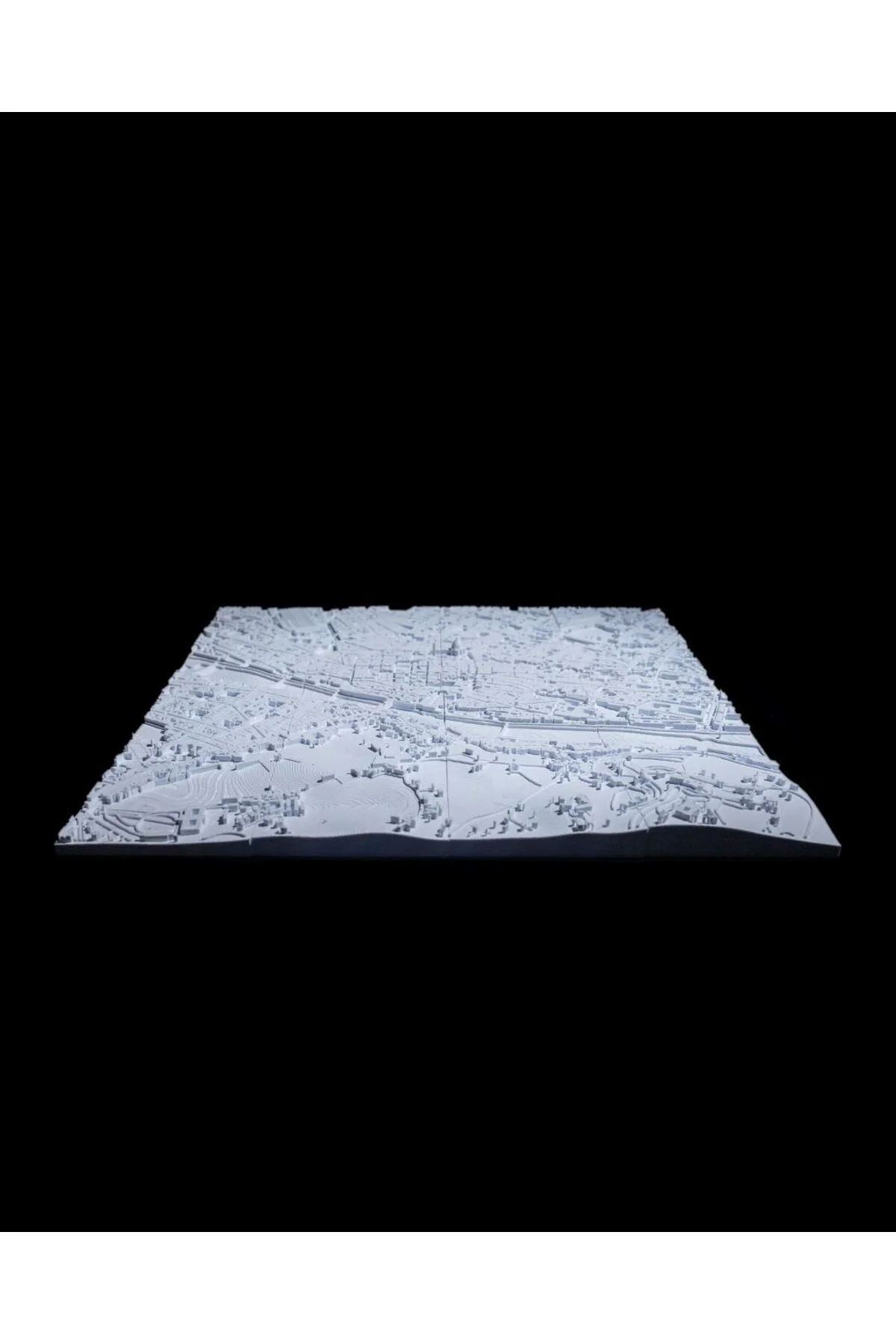 Florence Üç Boyutlu Şehir Silüeti Dekoratif Minimalist Duvar Tablosu Floransa Tablo 15CM