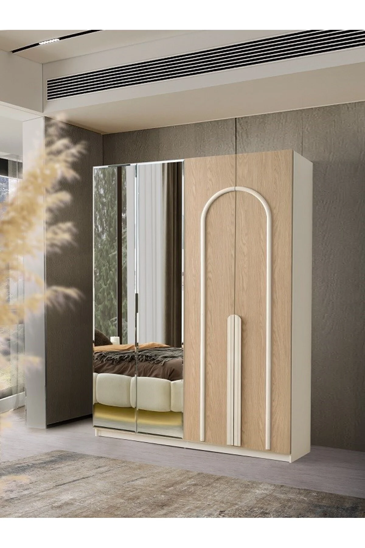 FLORENSA MDF 4 KAPILI DOLAP Fiyatı, Yorumları ve Özellikleri