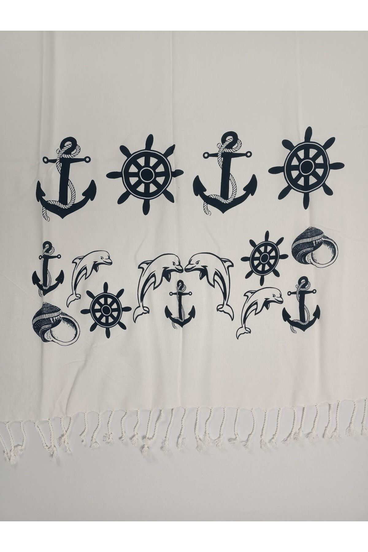 Flores Baskılı Peştemal Çapa