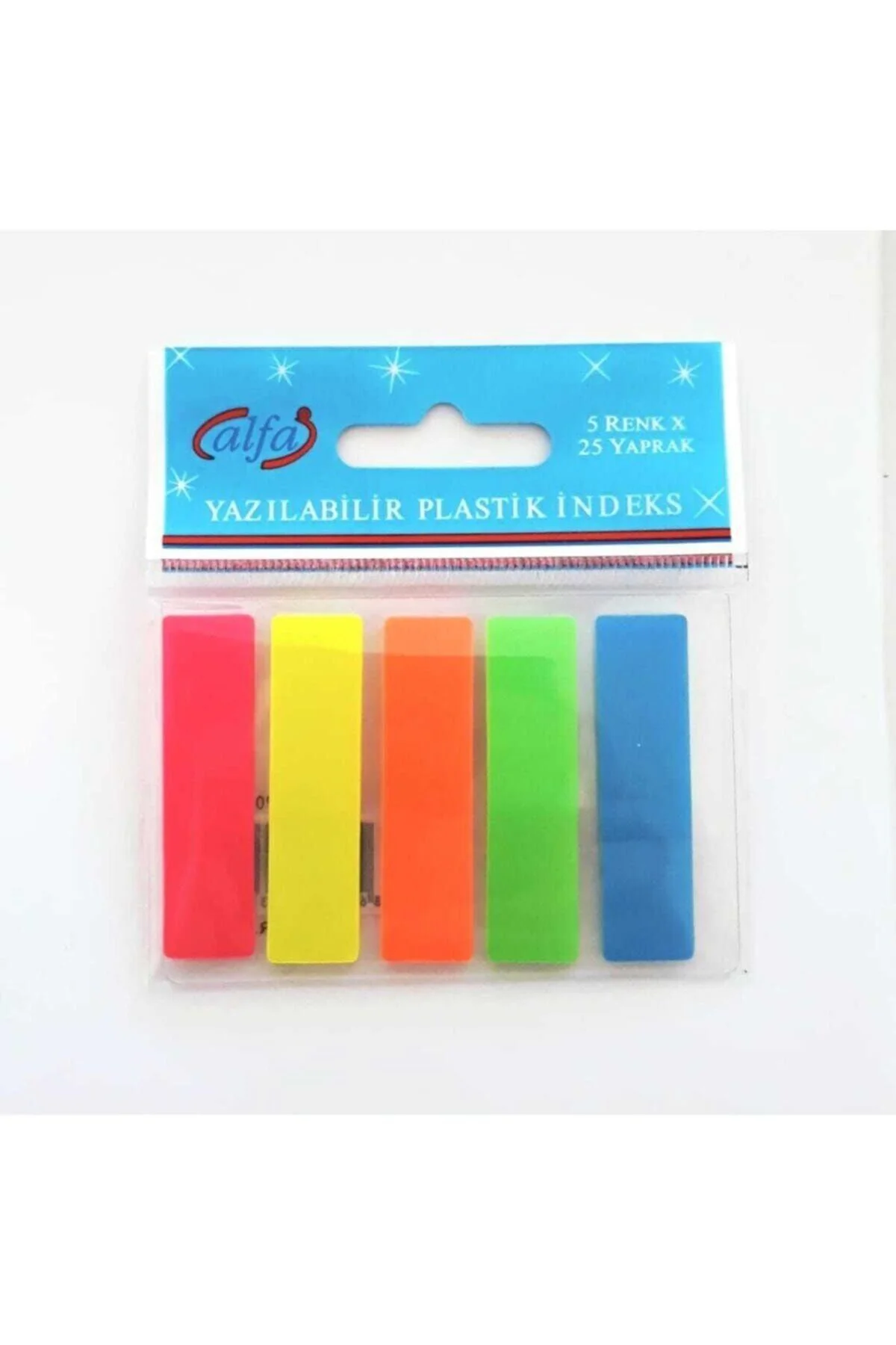 Floresan Renk Kendinden Yapışkanlı Ayraç Post It Index