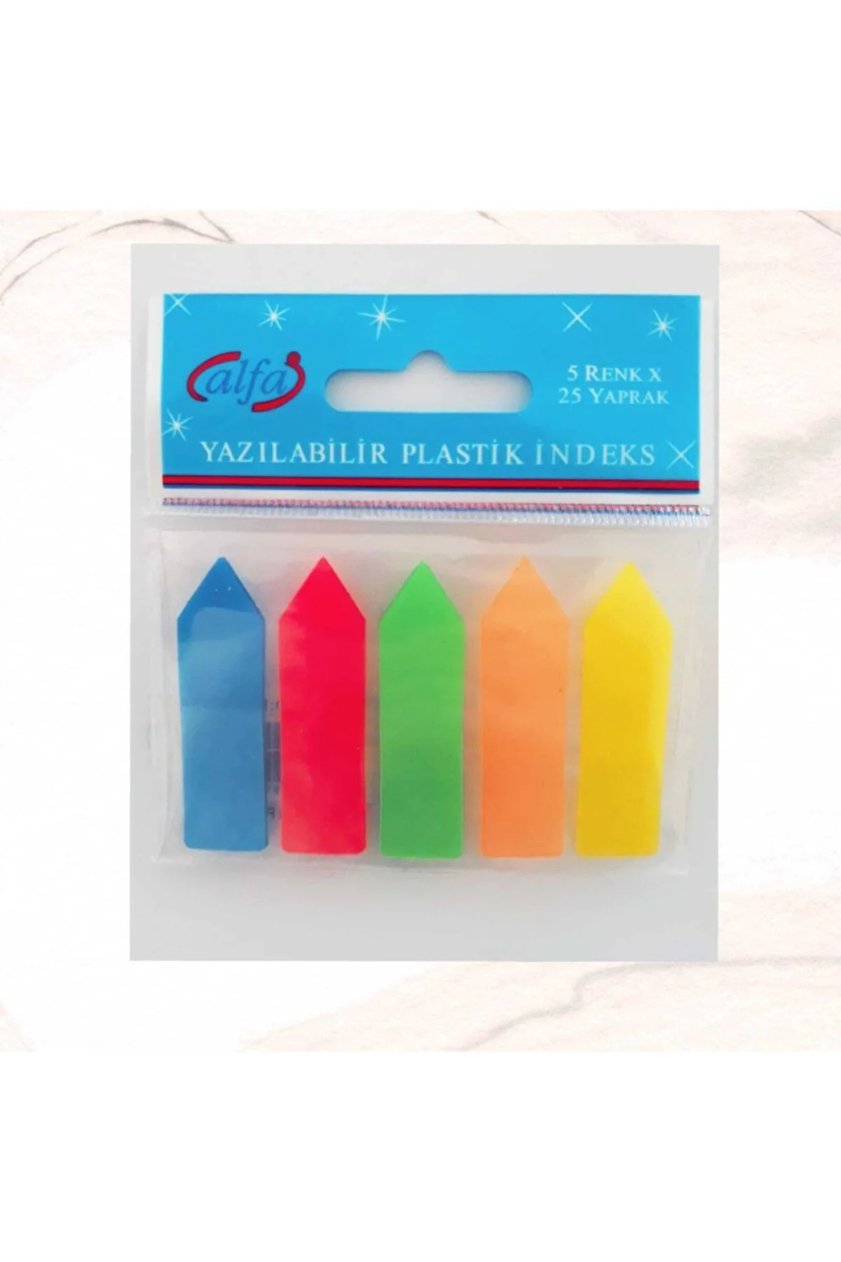 Floresan Renk Kendinden Yapışkanlı Ayraç/post-ıt