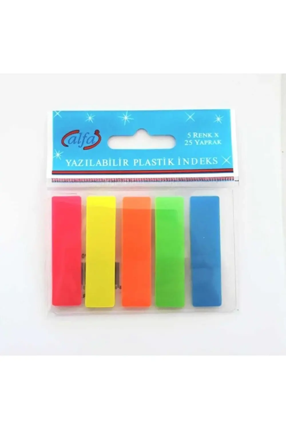 Floresan Renk Kendinden Yapışkanlı Ayraç Post It Index