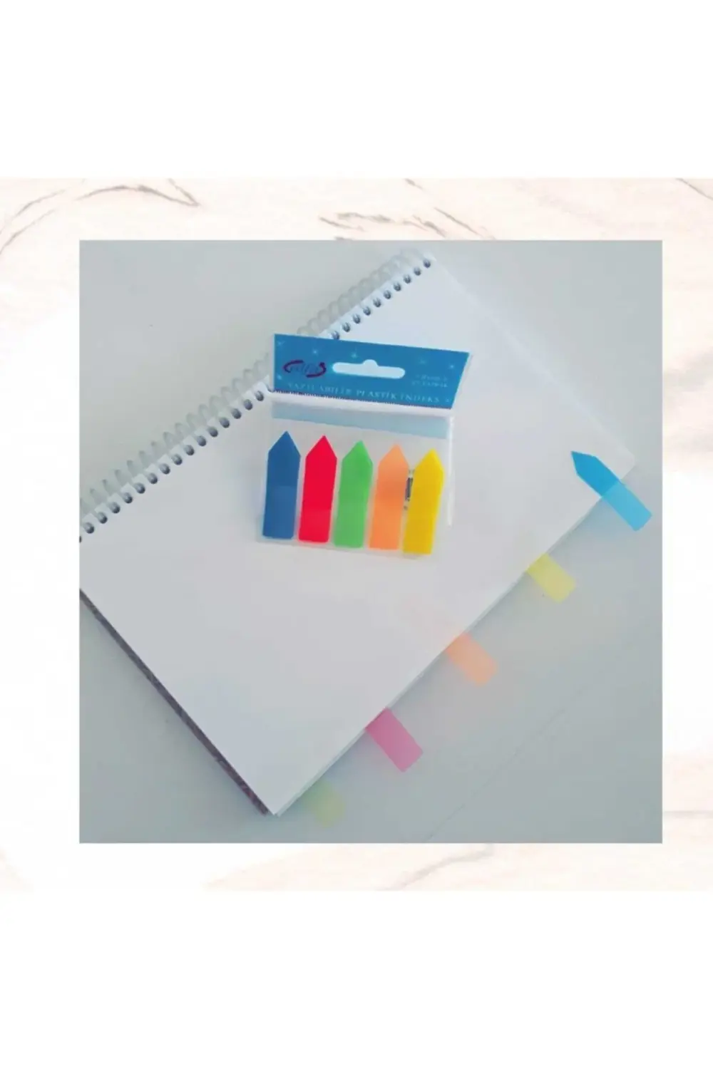 Floresan Renk Kendinden Yapışkanlı Ayraç/post-ıt