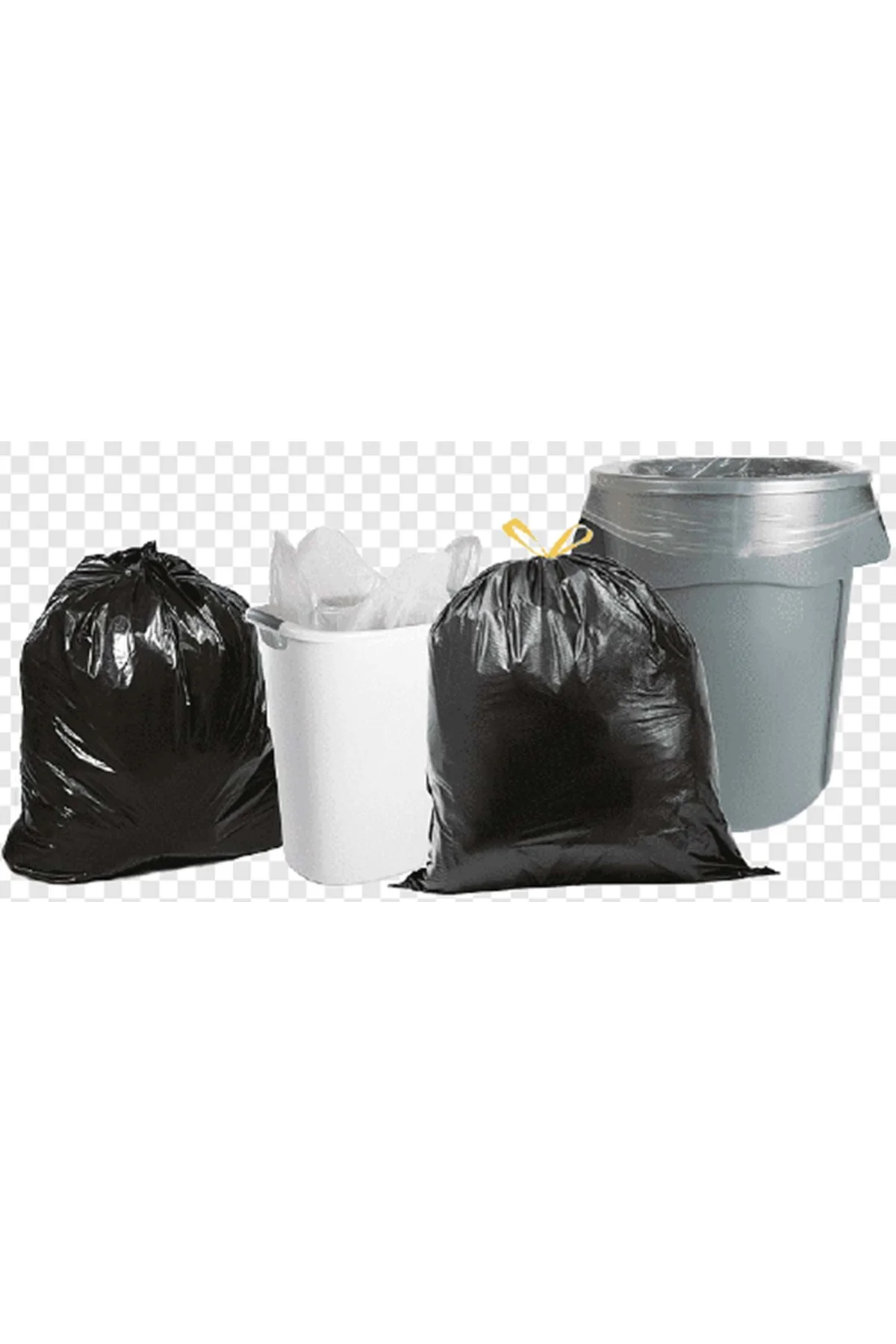 Florex Profesyonel Jumbo Boy Çöp Torbası - Siyah (80 X 110 CM) – 