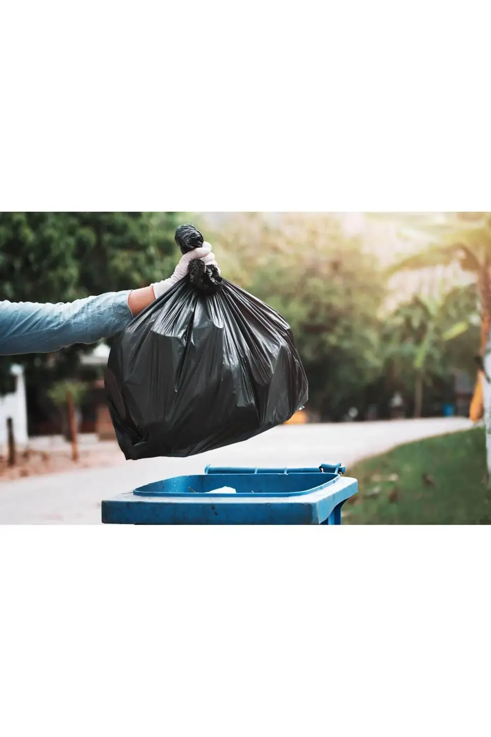 Florex Profesyonel Jumbo Boy Çöp Torbası - Siyah (80 X 110 CM) –