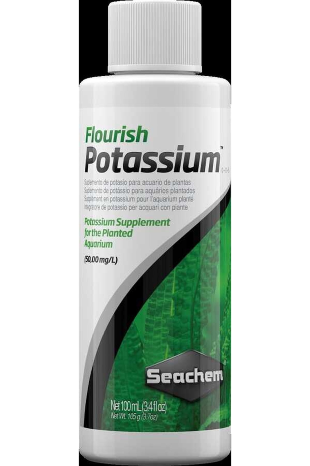 Seachem Flourish Potassium 100Ml - Bitki Gübresi