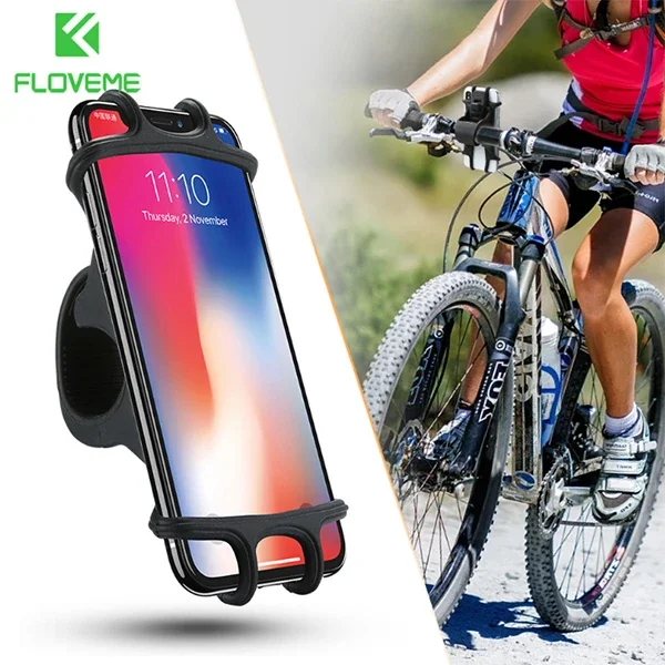 Floveme Universal Sİlikon Bisiklet Motosiklet Telefon Tutucu-1852