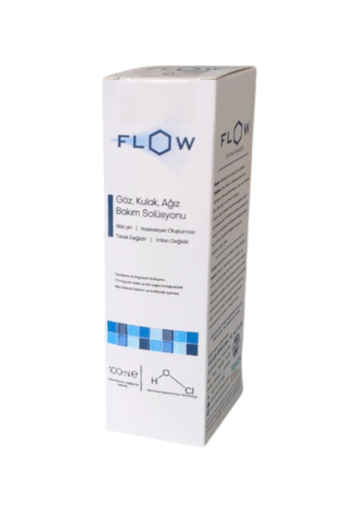 Flow Göz, Kulak, Ağız Bakım Solüsyonu 100 ml