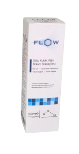 Flow Göz, Kulak, Ağız Bakım Solüsyonu 100 ml - Görsel 2