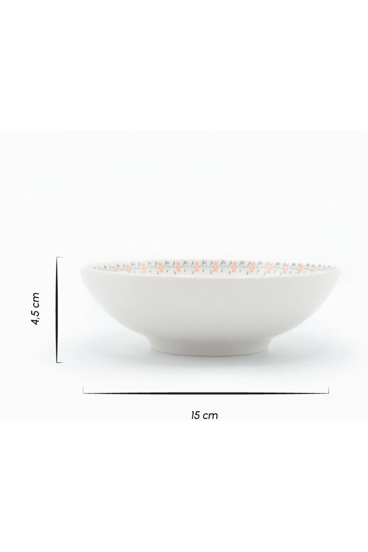 Flow Premium Özel Seri 24 Parça 6 Kişilik Bone Yemek Takımı (Dese