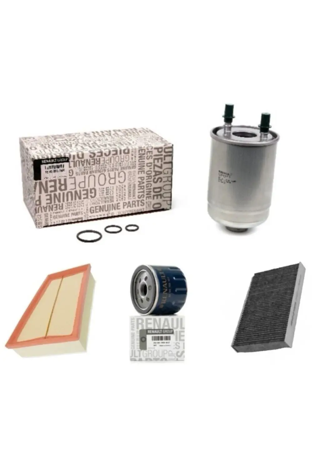 Fluence 1.5 DCİ Bakım Seti (yağ-hava-polen-mazot Filtresi Orjinal