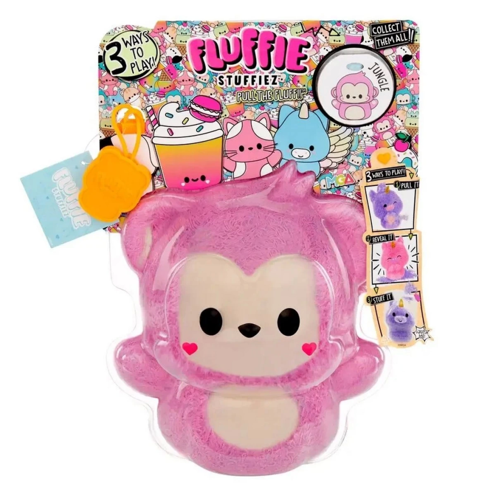 Fluffie Stuffiez Küçük Peluş Maymun Fluffie Stuffiez Küçük Peluş Maymun