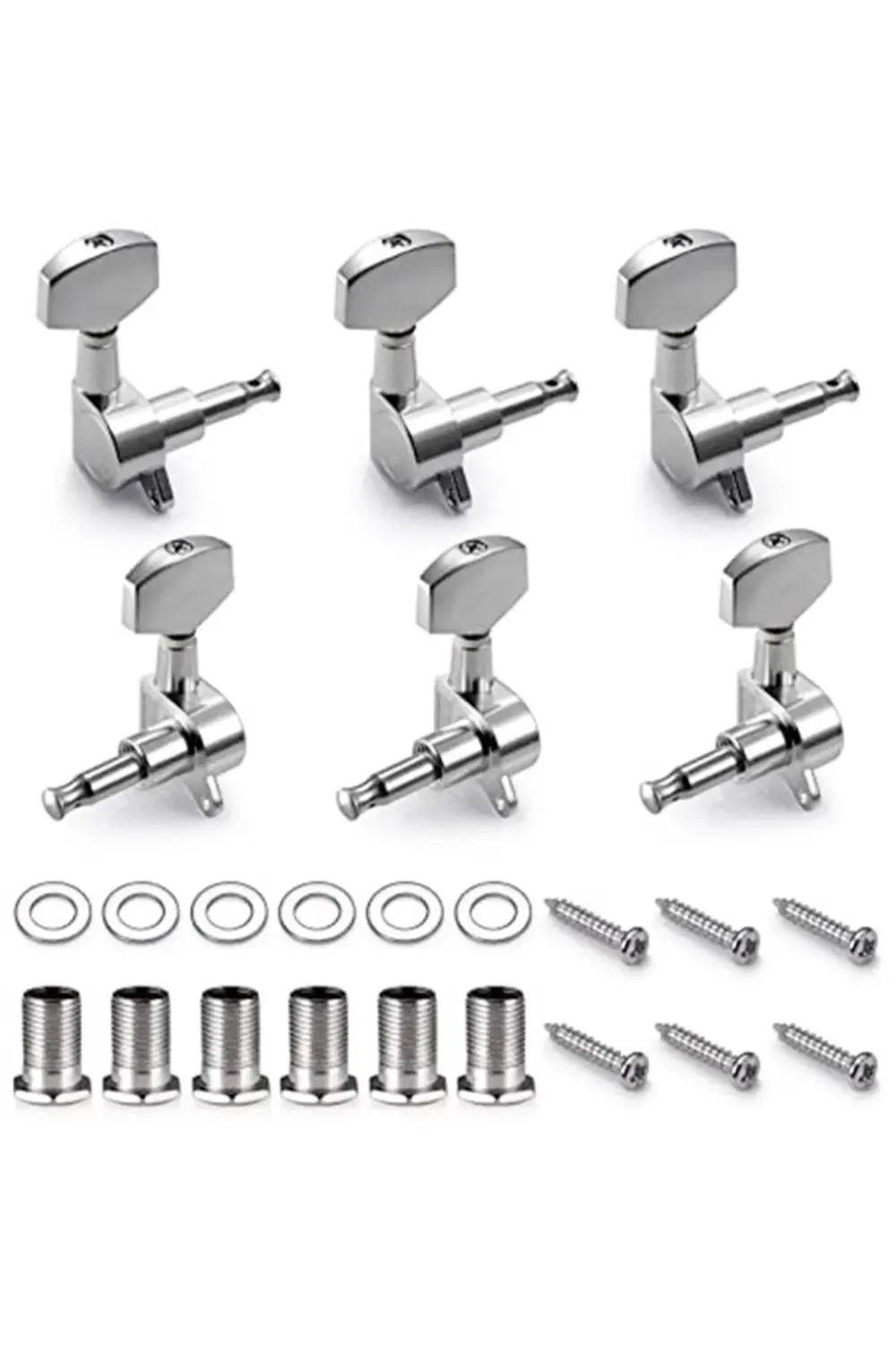 Fluid Mha10 Akustik Gitar Burgusu 3+3 Set + Vida Somun Pul