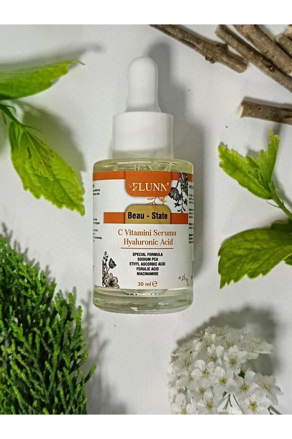 Flunn Beau-City C Vitamini Yüz Serumu – Leke karşıtı Cilt Aydınlatıcı, Parlaklık Veren Serum 30 ml Fiyatı, Yorumları ve Özellikleri