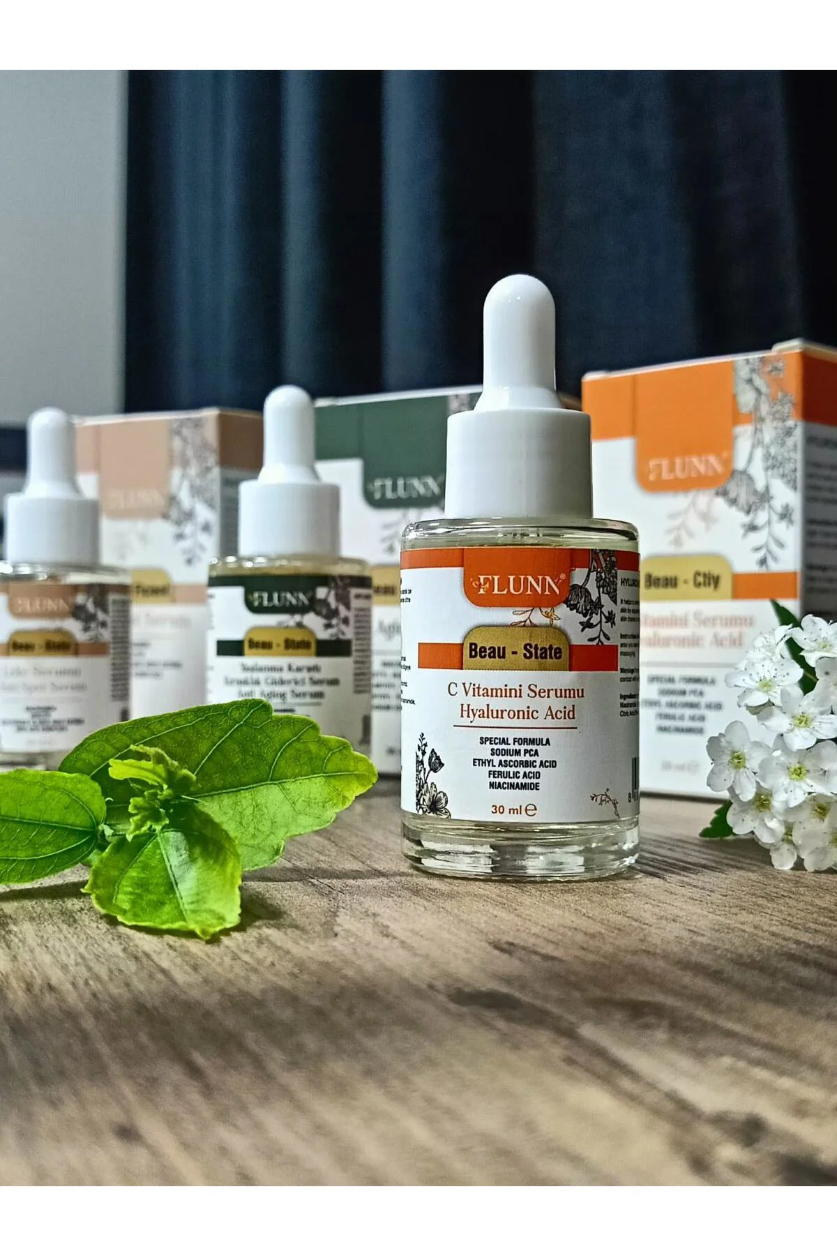 Flunn Beau-City C Vitamini Yüz Serumu – Leke karşıtı Cilt Aydınlatıcı, Parlaklık Veren Serum 30 ml Fiyatı, Yorumları ve Özellikleri