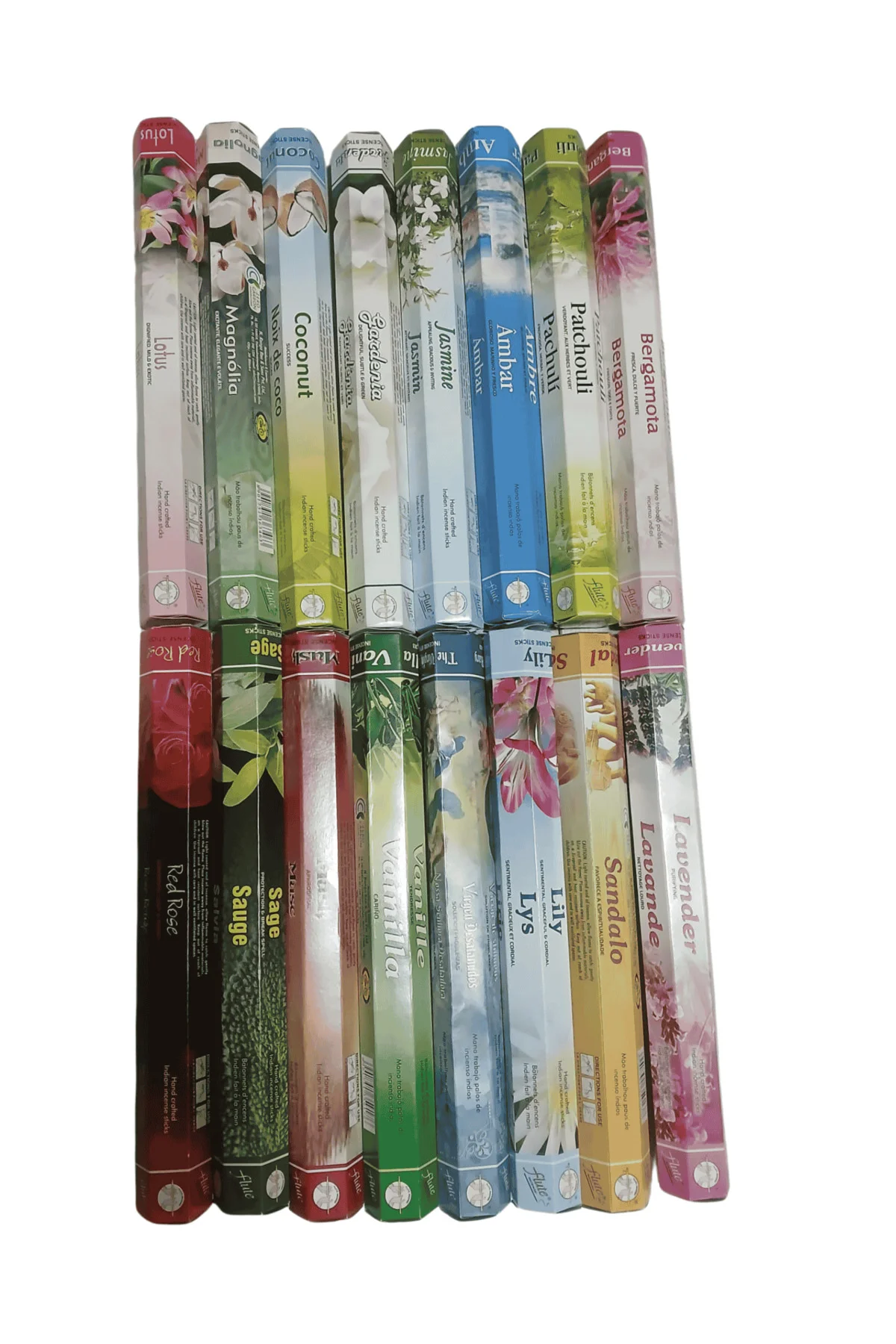 FLUTE 16 Paket 320 Adet Tütsü 16 Farklı Aroma