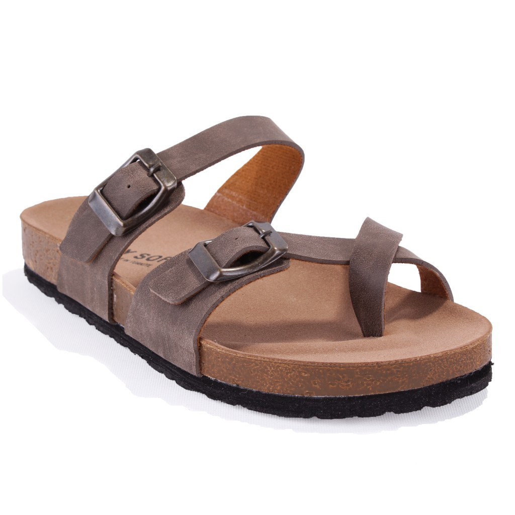 Fly Soft  S042031 Vizon Günlük Ortopedik Parmak Arası Kadın Spor T