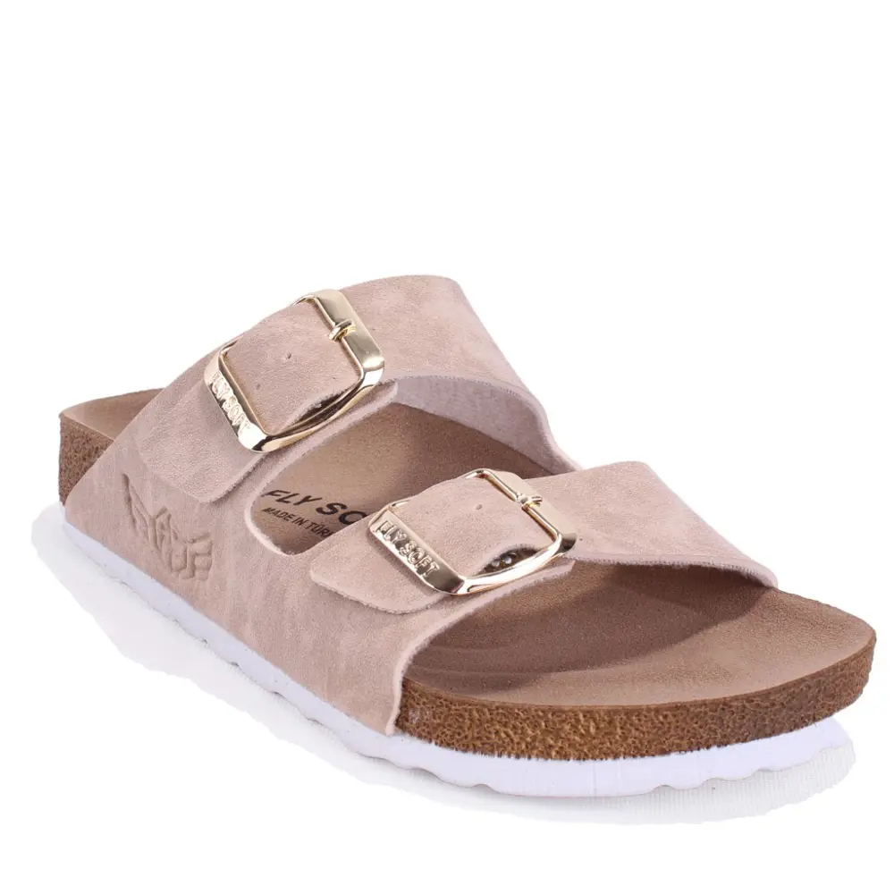 Fly Soft S901002 Bej Günlük Ortopedik Kız Çocuk Spor Terlik Fly Soft S901002 Bej Günlük Ortopedik Kız Çocuk Spor Terlik