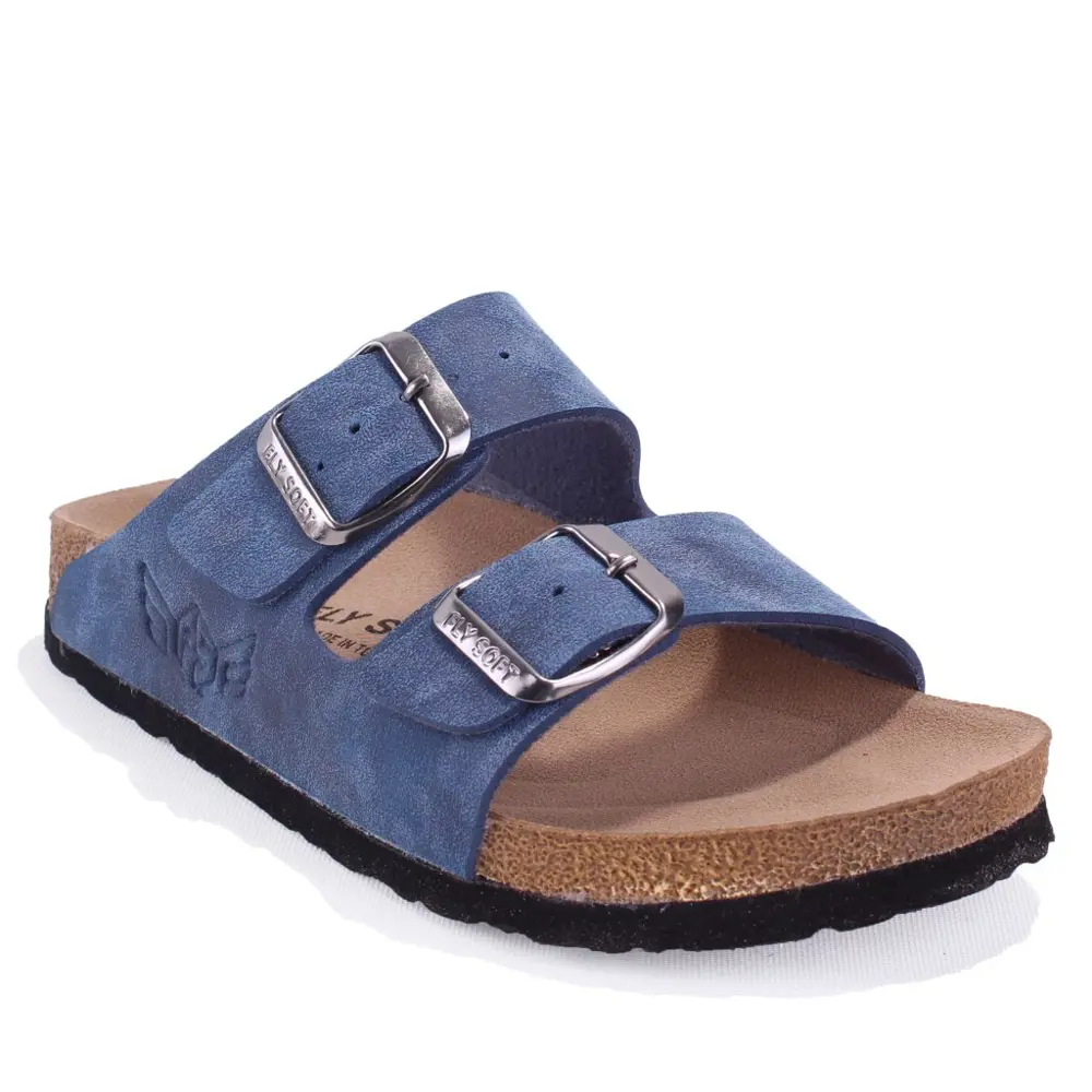 Fly Soft S901002 Lacivert Günlük Ortopedik Erkek Çocuk Spor Terli