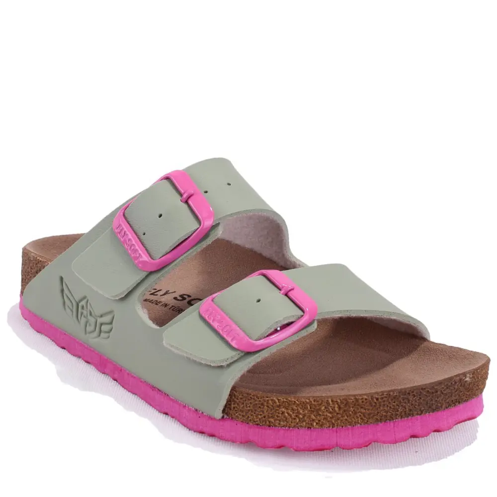 Fly Soft S901002 Su Yeşili Günlük Ortopedik Kız Çocuk Spor Terlik Fly Soft S901002 Su Yeşili Günlük Ortopedik Kız Çocuk Spor Terlik