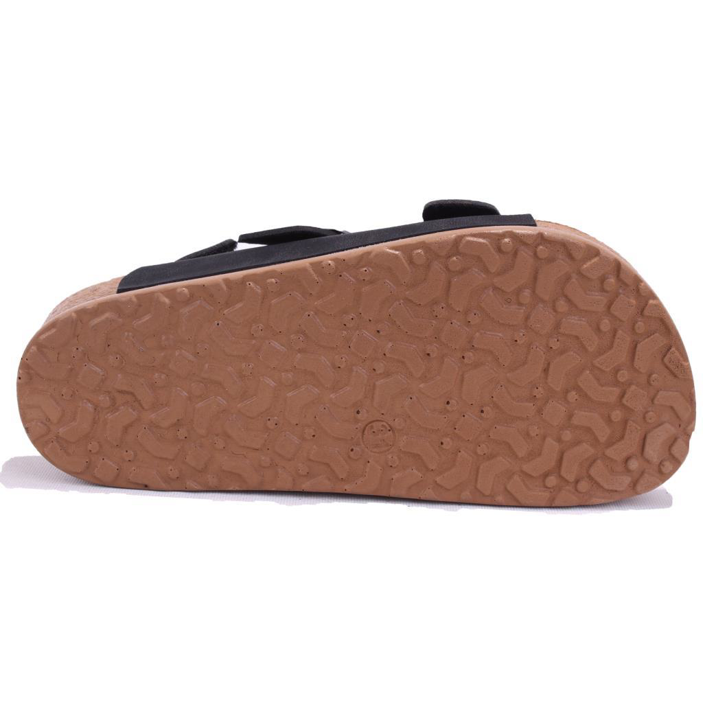 Fly Soft  S961 Siyah Ortopedik Günlük Erkek Çocuk Spor Sandalet