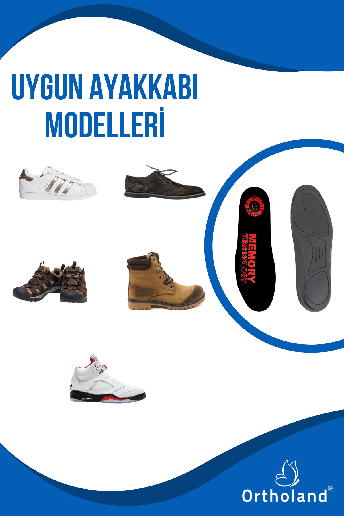 Ortholand Flymax Memory İnsole
