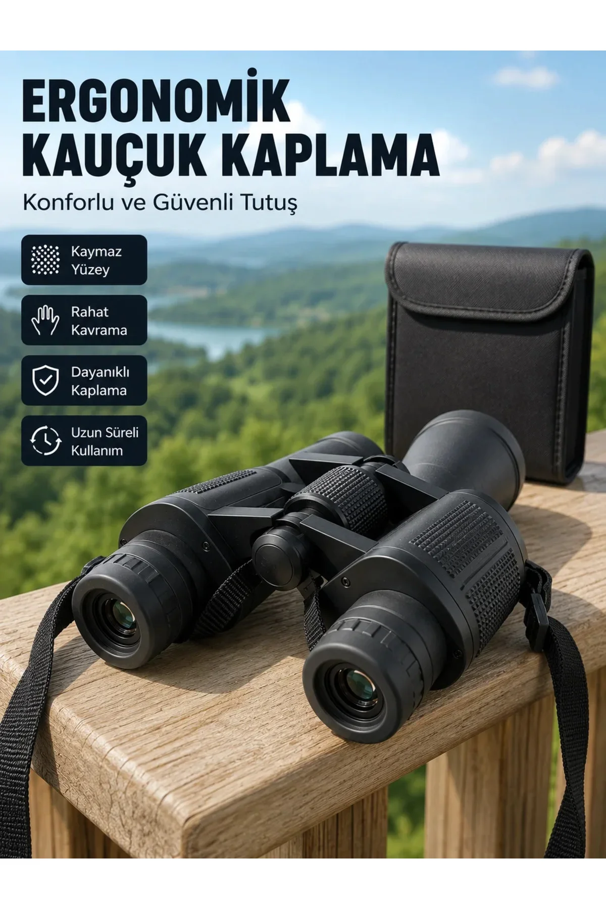 FMC Optik Mercekli Profesyonel Dürbün Suya Dayanıklı Taşıma Çantalı FMC Optik Mercekli Profesyonel Dürbün Suya Dayanıklı Taşıma Çantalı